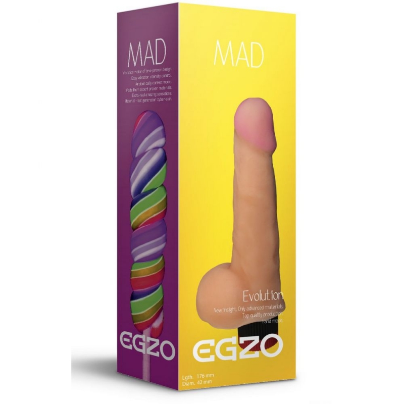 Вибратор реалистичный "Egzo"  